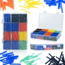 ТЕРМОУСАДОЧНЫЕ ТРУБКИ, ТРУБКИ, ФУТБОЛКИ, КОРОБКА 580 ШТ.