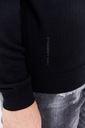 KARL LAGERFELD Čierny pánsky sveter z vlny r S EAN (GTIN) 4062225311275