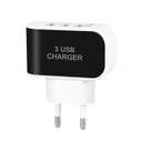 УНИВЕРСАЛЬНОЕ ЗАРЯДНОЕ УСТРОЙСТВО ПЕРЕМЕННОГО ТОКА С ТРИ USB-ПОРТАМИ