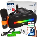 ПОРТАТИВНЫЙ ДИНАМИК BLUETOOTH FM-РАДИО USB БЕСПРОВОДНОЙ КАРАОКЕ RGB МИКРОФОН