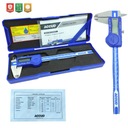 SUWMIARKA ELEKTRONICZNA CYFROWA 150 MM 0,01 MM CERTYFIKAT KALIBRACJI ACCUD