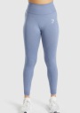 ЛЕГГИНГИ GYMSHARK ЖЕНСКИЕ СПОРТИВНЫЕ СИНИЕ ДЛИННЫЕ M 1Z3E1_D*