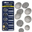 КРУГЛЫЕ ПЛОСКИЕ БАТАРЕИ ДЛЯ ДИСТАНЦИОННЫХ ЧАСОВ 5 ШТ.