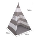 Indický stan TIPI WIGWAM Pre deti 100 lôpt Šírka produktu 100 cm