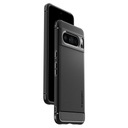 Spigen Spigen Rugged Armor - Etui do Google Pixel 8 Pro (Czarny) Funkcje ładowanie indukcyjne pochłanianie wstrząsów