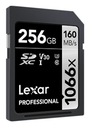 Lexar SDXC Professional 256 ГБ 160 МБ/с U3 V30 1066x