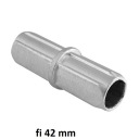 РАЗЪЕМ УДЛИНИТЕЛЬ СТОЙКИ диаметром 42 мм, ОЦИНКОВАННЫЙ