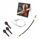 2 струны для скрипки из черного дерева своими руками