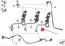 BMW 5 F07 FUEL RÉSERVOIR BREATHER VALVE WITH PIPE 13907636143 OEMphoto 7