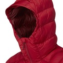Męska kurtka puchowa pikowana Rab Electron Pro Jacket z kapturem XL Kolor czerwony
