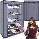 ТЕКСТИЛЬНАЯ ПОЛКА ДЛЯ ОБУВИ + КАРМАНЫ СКЛАДНОЙ ОРГАНАЙЗЕР ДЛЯ ГАРДЕРОБА