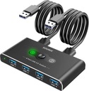 Переключатель SOUNIX KVM-переключатель USB 2x4 USB 3.0 5 ГБ