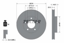 DISCOS ZAPATAS PARTE DELANTERA TEXTAR MAZDA 3 