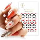 САМОКЛЕЯЩИЕСЯ НАКЛЕЙКИ ДЛЯ НОГТЕЙ УКРАШЕНИЯ В СЕРДЦЕ LOVE