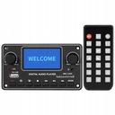 Bluetooth 12V LCD Dekoder MP3 Radio FM Odtwarzacz Zasilanie akumulatorowo-sieciowe