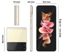 Samsung Galaxy Z FLIP 4 Złoty Pink Gold 8/128 Nowy Przekątna ekranu 6.7"