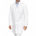 ХАЛАТ МУЖСКОЙ МЕДИЦИНСКИЙ ЛАБОРАТОРНЫЙ, БЕЛАЯ КОЖА L
