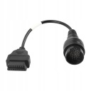 КАБЕЛЬ АДАПТЕРА DIAGNOSTYCZNYCH Z INTERFEJSEM ДЛЯ IVECO 38PIN DO OBD2 16PIN  (18240051291) фото min 16