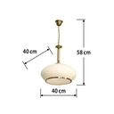 Lampa wisząca Activejet RITA 1 -punkty światła E27 EAN (GTIN) 5901443116547