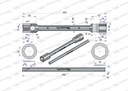 Krížový kľúč na kolesá 27 x 32mm Waryński WMK065 EAN (GTIN) 5902287201420