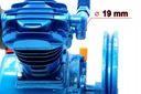 Sprężarka POMPA powietrza kompresor olejowy 2-tłokowy 10 bar 2065 400l/min