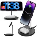 ИНДУКТИВНОЕ ЗАРЯДНОЕ УСТРОЙСТВО Qi ДЛЯ MAGSAFE ДЛЯ IPHONE/AIRPODS – РЕЖИМ ОЖИДАНИЯ iOS17