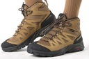 Topánky SALOMON X WARD LEATHER MID GTX 471817 s membránou Gore-Tex 47 1/3 Veľkosť 47 1/3