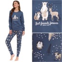 Пижама женская DOCTOR NAP 4340 насыщенный синий М