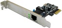 Karta sieciowa DIGITUS przewodowa PCI Express 2x RJ45 Gigabit 10/100/1000Mb Transmisja dwukierunkowa Full Duplex