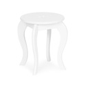 Toaletný stolík pre dievčatko Drevená zásuvka na kozmetiku ZRKADLO TABURETKA Séria 2023