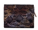 Monnari portfelik skóra naturalna czarno-złoty Kod producenta PUR0100-M23