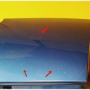 НАКЛАДКА ПІД ФАРУ ЛІВИЙ ЗАД NISSAN NOTE 781299U01A NR77  (17656010651) фото min 5