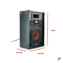 2 активные колонки 2x300 Вт USB SD MP3 Fenton