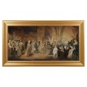 Бал Квятковского в отеле Lambert в Париже.