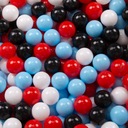 Набор разноцветных детских шариков, 300 шт, 6 см