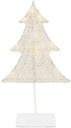 BIAŁA CHOINKA stojąca z 10x LED wys. 39cm