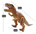 INTERAKTÍV DINOSZAURUSZ TÁVIRÁNYÍTÓS LED ROBOT Sikít Világít Szín bézs