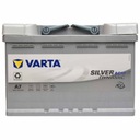 VARTA Silver Dynamic A7 AGM 12V 70AH 760A P+ E39nuotrauka 1