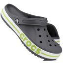Мужские сабо Crocs CROCBAND, СЕРЫЙ, БЕЛЫЙ, ЗЕЛЕНЫЙ