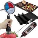 НАБОР ДЛЯ ГРИЛЯ ТЕРМОМЕТР ДЛЯ ДУХОВКИ ТЕФЛОНОВЫЙ КОВРИК