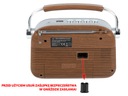 Rádio Retro LTC NIDA bluetooth, AM/FM/MP3/USB/SD Značka LTC