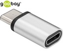 Переходник USB-C на microUSB СЕРЕБРЯНЫЙ Goobay