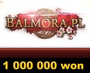 Балмора 1 кВт 1 000 000 Вон 1 000 кВт Выиграно Сервер Balmora.pl