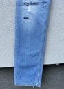 Diesel SAFADO W33 L34 stylowe jasne błękitne spodnie jeansowe Fason zwężane