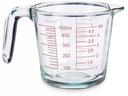 СТЕКЛЯННЫЙ КУХОННЫЙ МЕРНЫЙ КУВШИН 0,5 АР