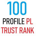 100 ссылок - SEO-ПОЗИЦИОНИРОВАНИЕ - Рейтинг доверия PL