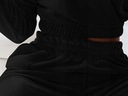 Dámska velúrová tepláková súprava velúrová mikina nohavice velúr L/XL Druh nohavíc zúžená nohavica