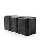 МОДУЛЬ КОМПОСТЕРА COMPOGREEN 1200 Л ЧЕРНЫЙ IKSM1200C PROSPERPLAST