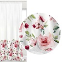 РОЗАЛЬНЫЕ ШТОРЫ 140х230 РОЗЫ ЛЕНТА