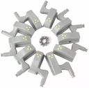 ПОДСВЕТКИ НА ПЕТЛИ ДВЕРИ ШКАФА 3LED 10ШТ.